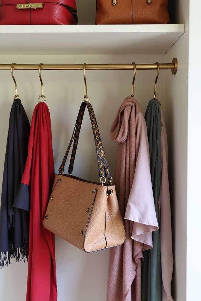 showcase bags and scarves