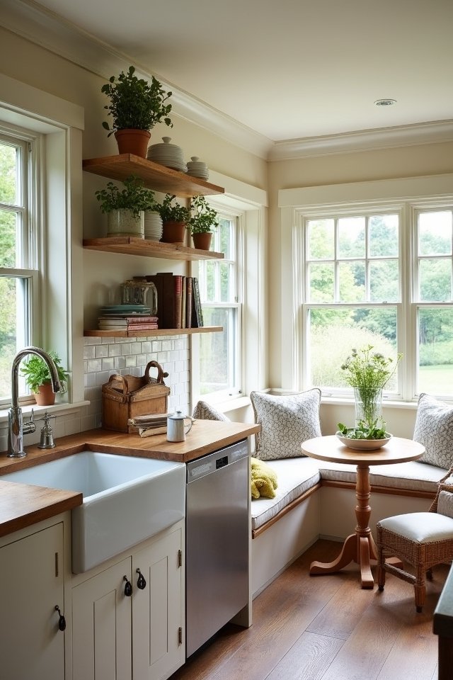 showcase charming kitchen treasures