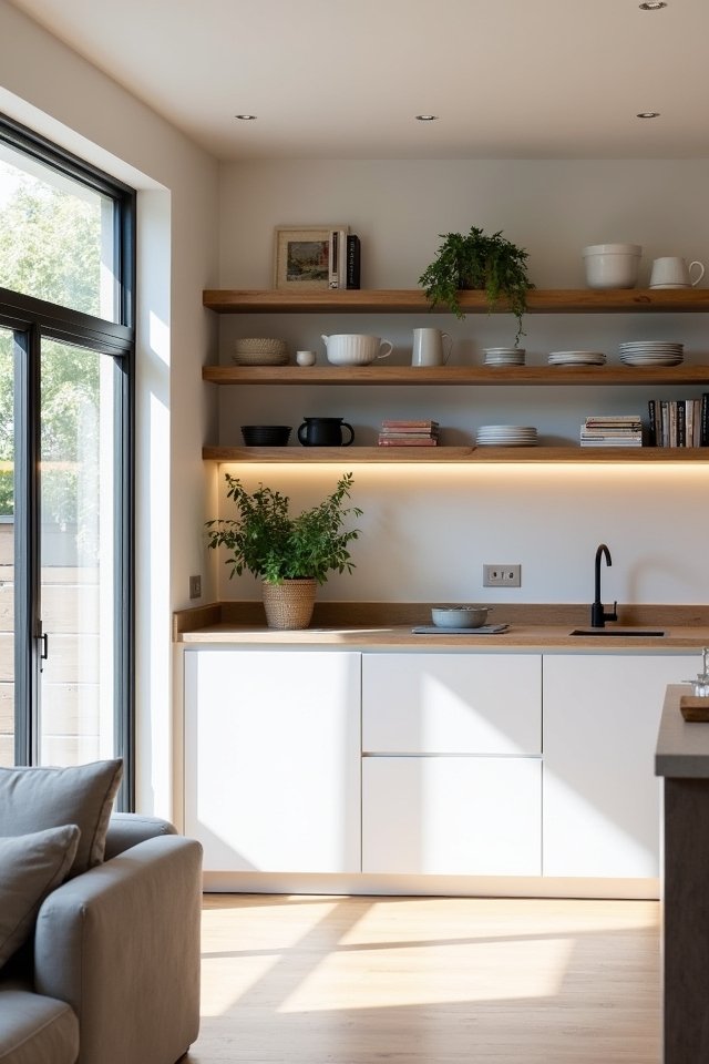 showcase personality through shelving