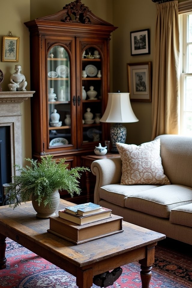 showcase vintage accessories creatively