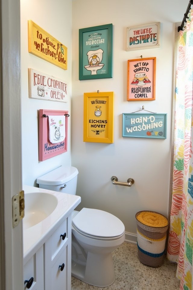 silly signs for bathrooms