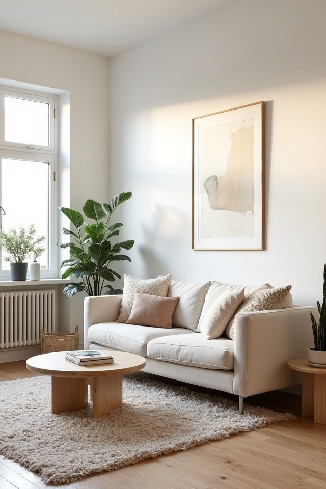 simple art enhances decor