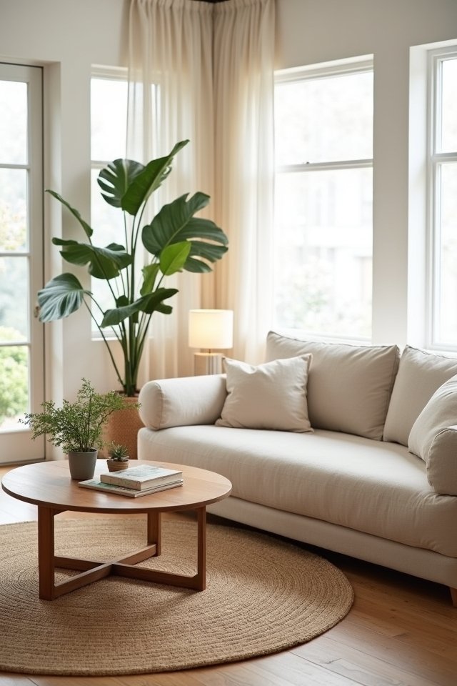 simple functional calming furniture