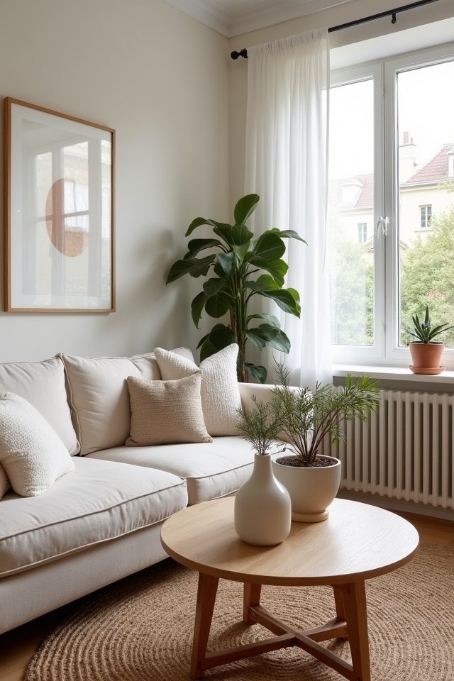 simple scandinavian minimalist decor