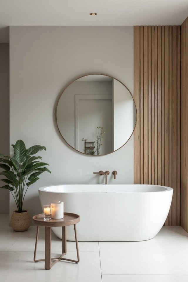 simplicity in bathroom design