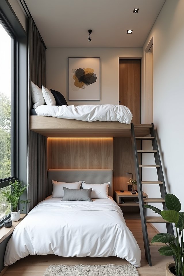 sleek bright functional retreat
