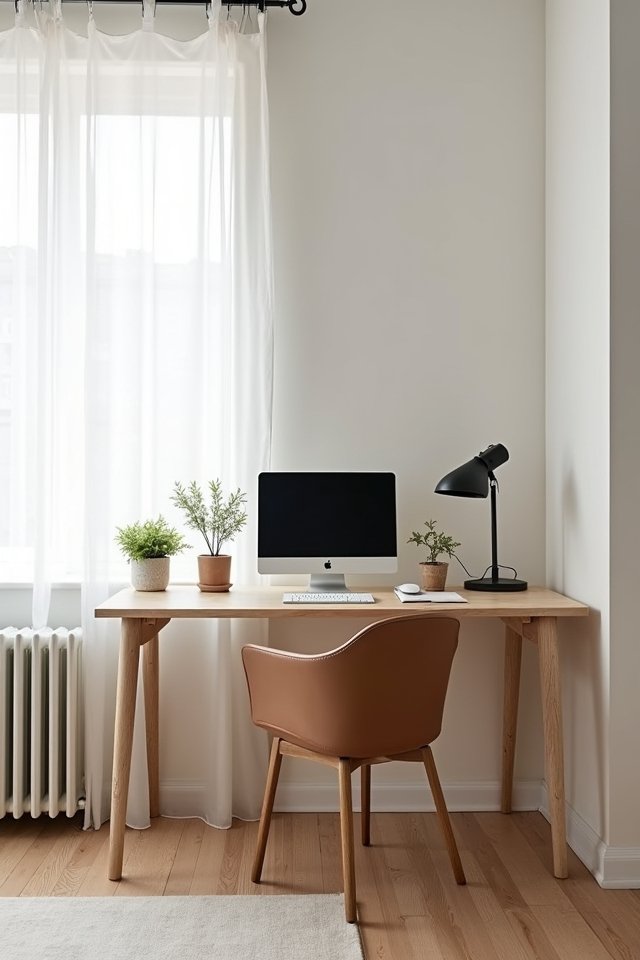 sleek desks enhance creativity