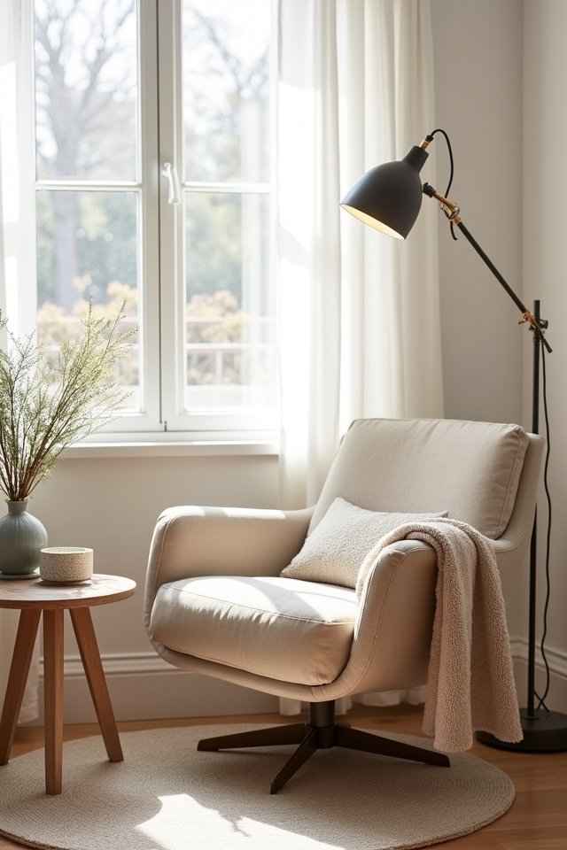 sleek functional minimalist chair