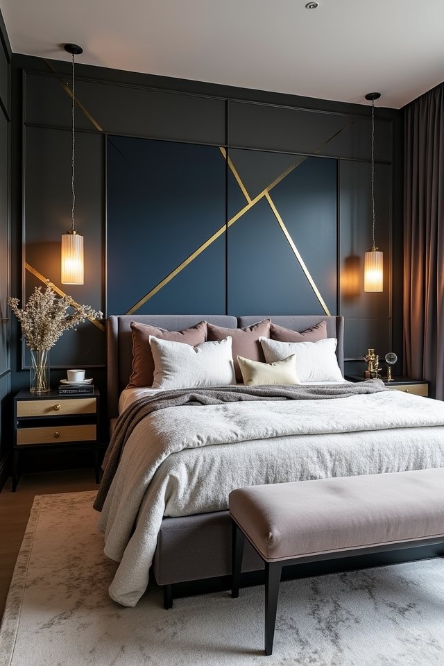sleek geometric modern sophistication