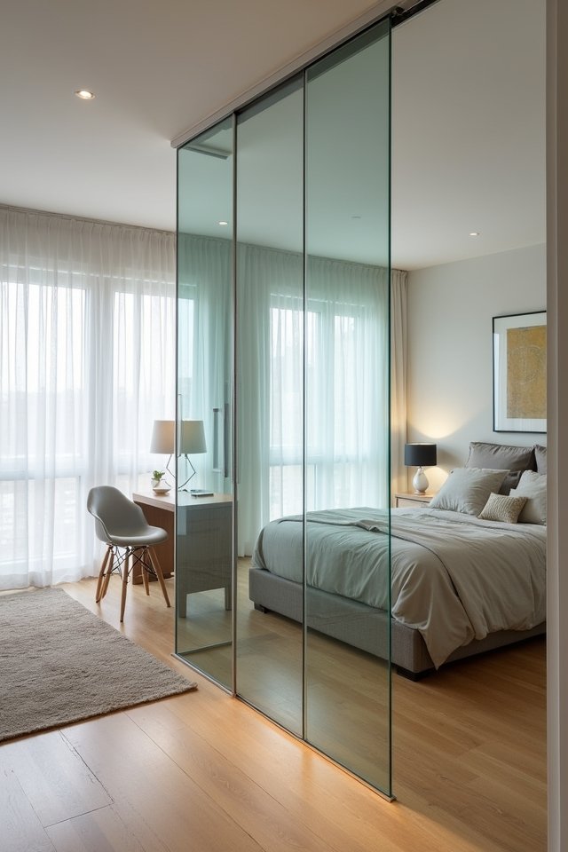 sleek glass partitions elevate spaces