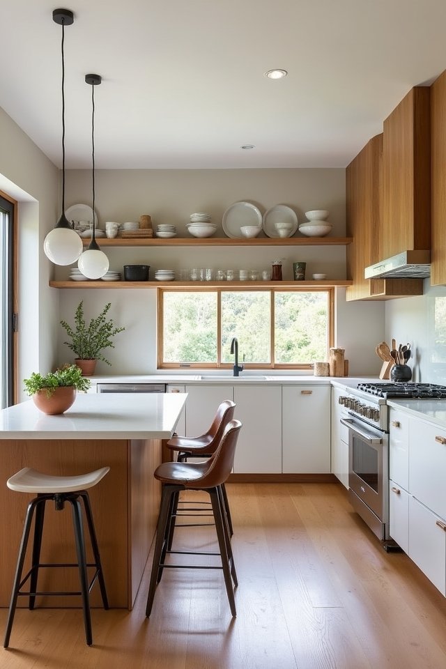 sleek integrated appliance design