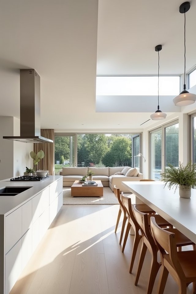 sleek minimalism neutral tranquility