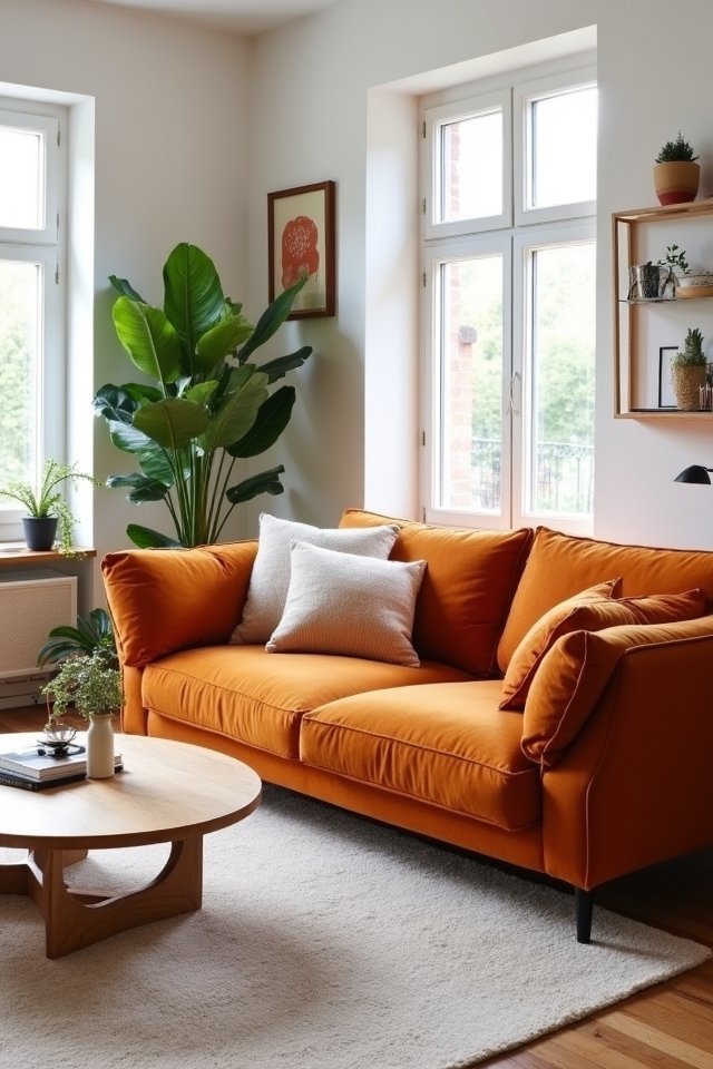 sleek minimalism with color
