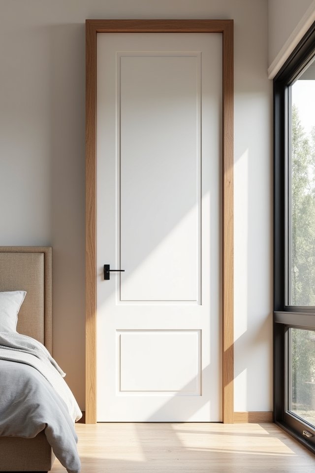 sleek minimalist door elegance