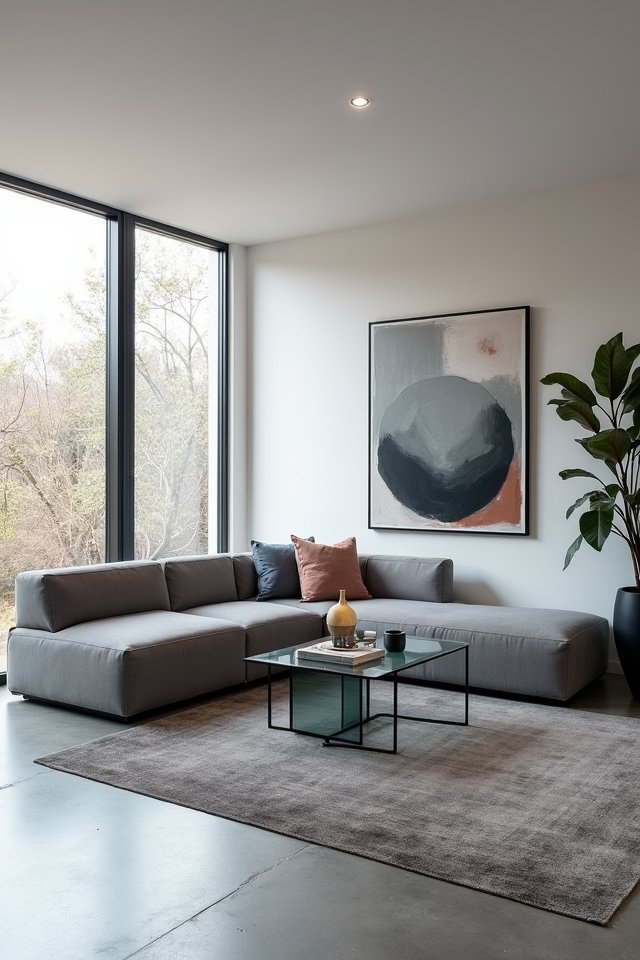 sleek minimalist elegant furniture