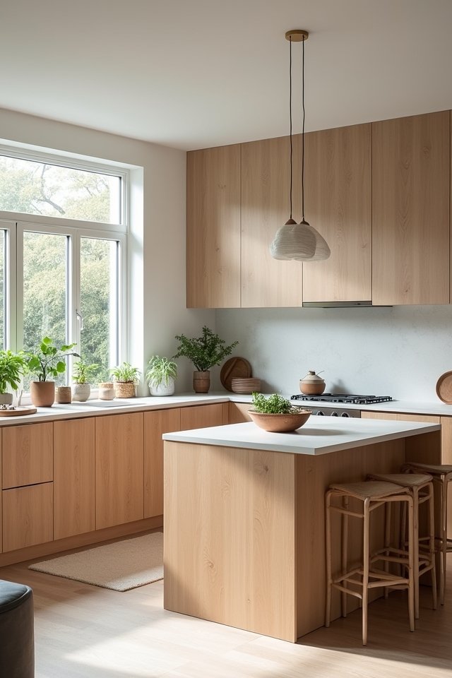 sleek minimalist kitchen design