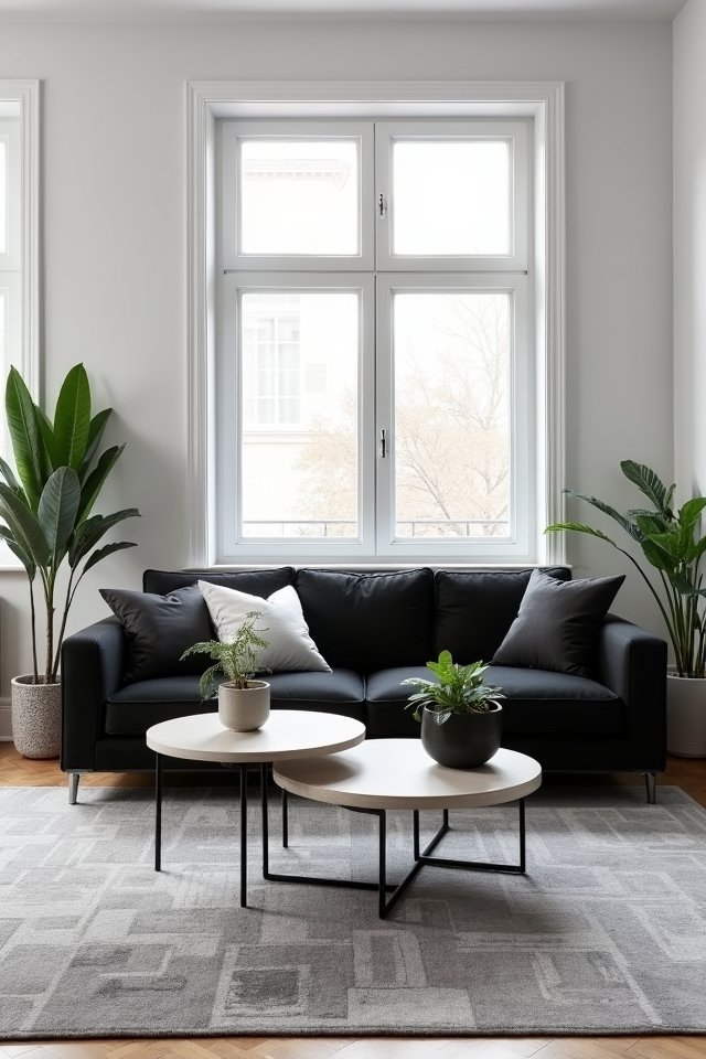 sleek minimalist monochrome elegance