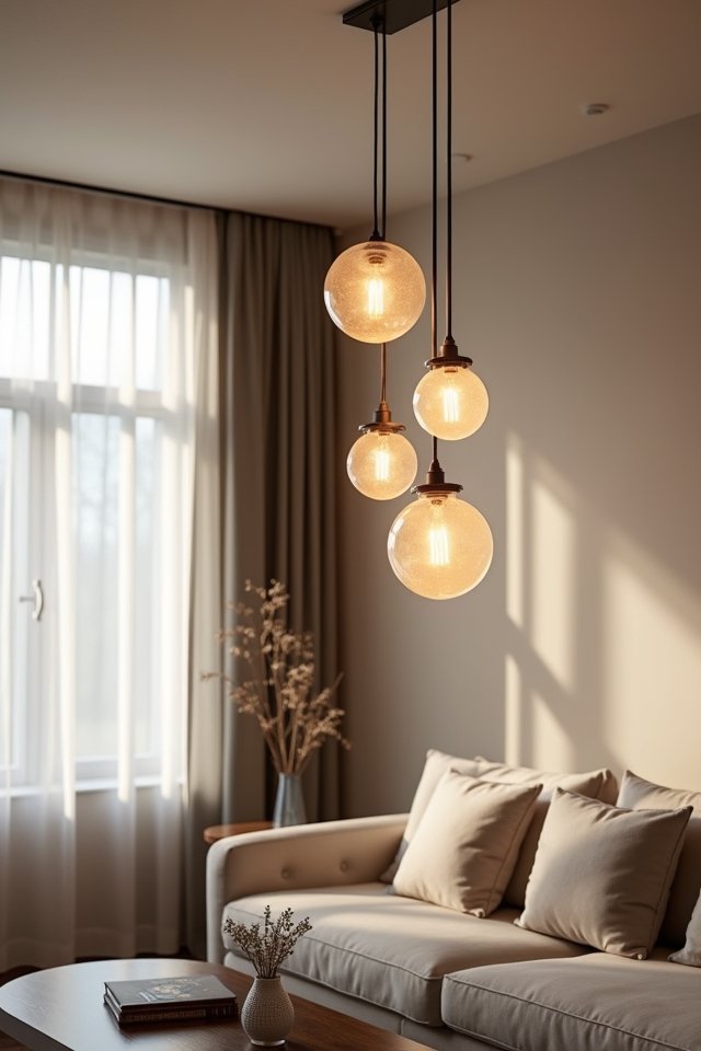 sleek modern cozy illumination