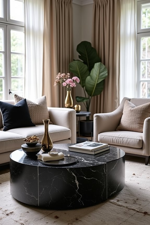 sleek modern functional coffee tables