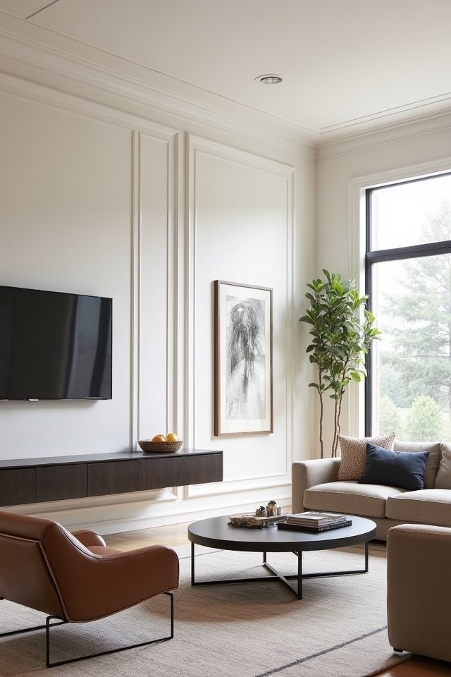 sleek modern wall elegance