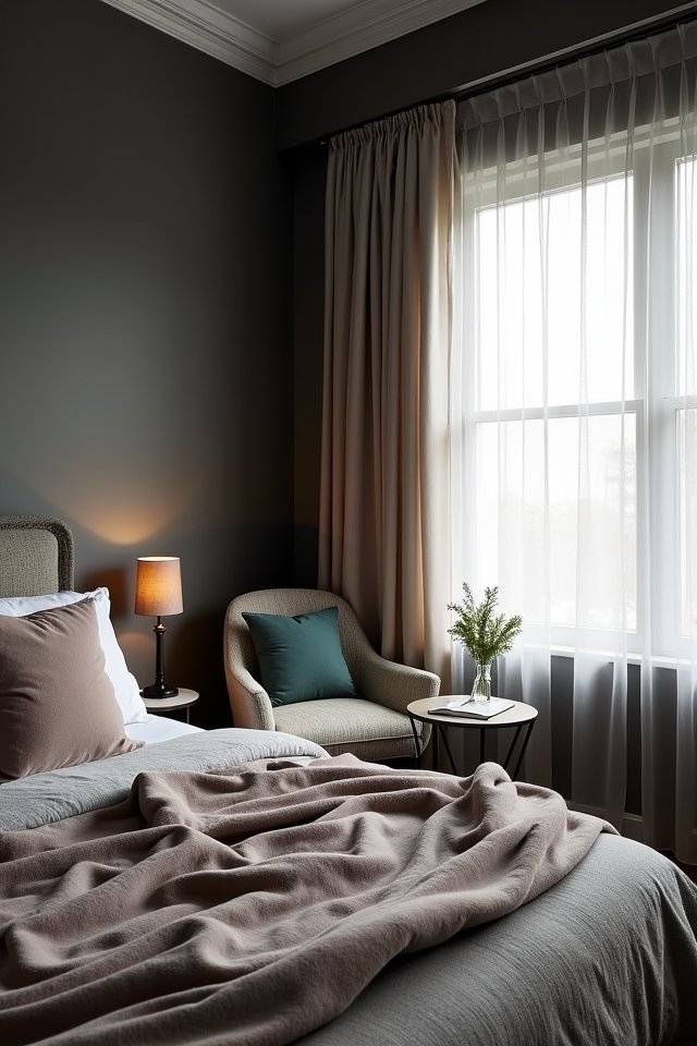 sleek sophisticated inviting sanctuary