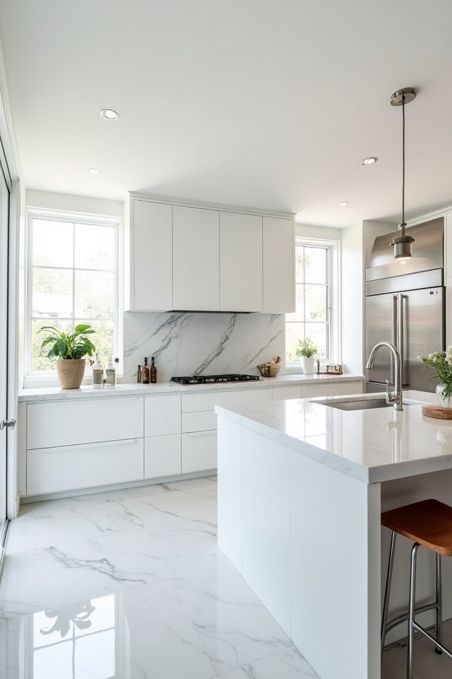 sleek sophisticated minimalist cabinetry
