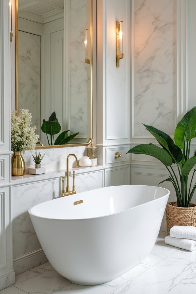 sleek space saving wall faucets