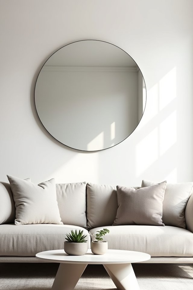 sleek stylish modern mirrors