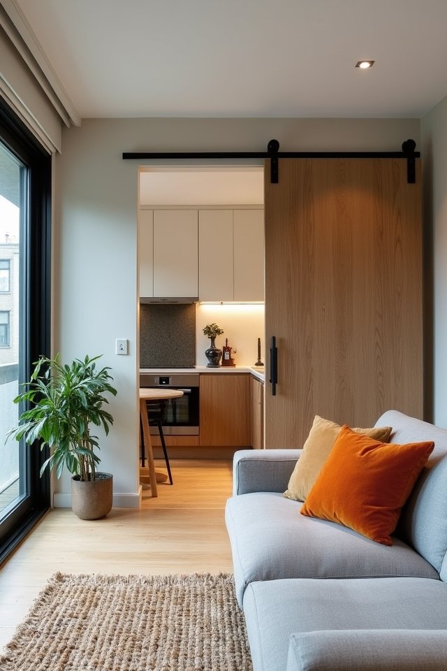 sliding door space flexibility