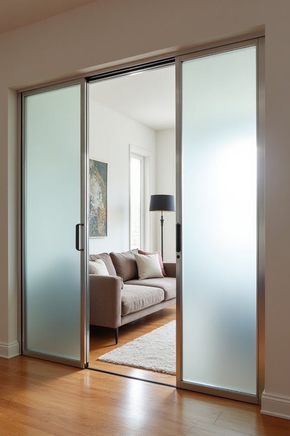 sliding doors enhance elegance