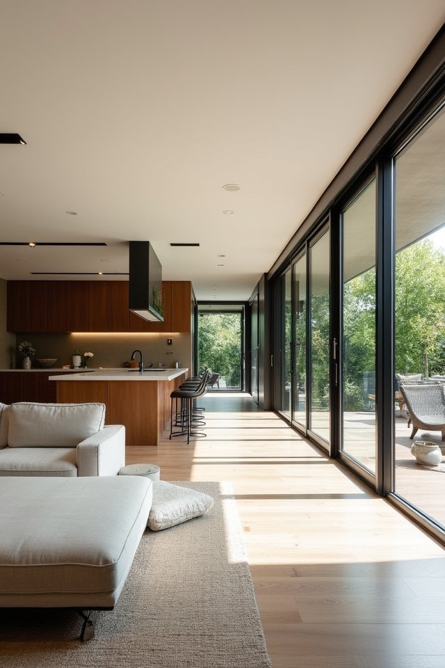 sliding doors enhance flexibility