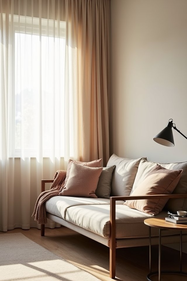 slim arm couch space optimization