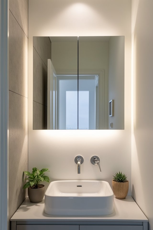 slim cabinet stylish storage