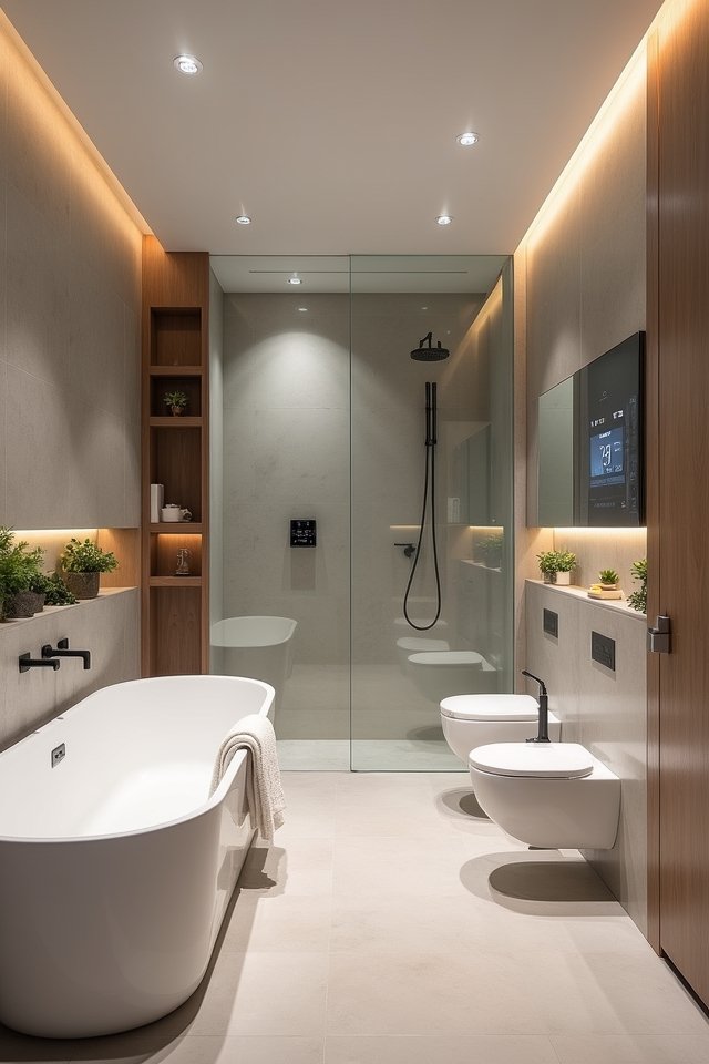 smart bathroom technology upgrades