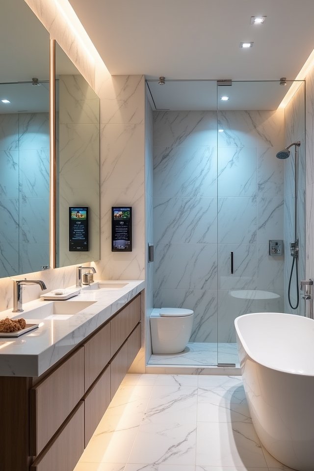 smart bathroom technology upgrades