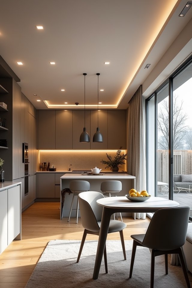 smart lighting enhances ambiance