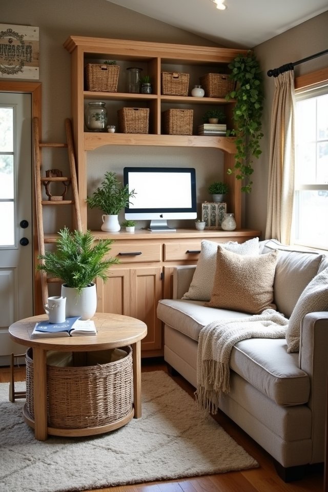 smart storage for cozy spaces