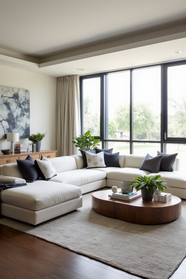 sofa table enhances living space