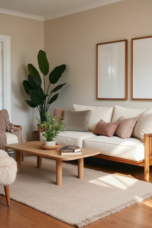 soft beige cozy sanctuary