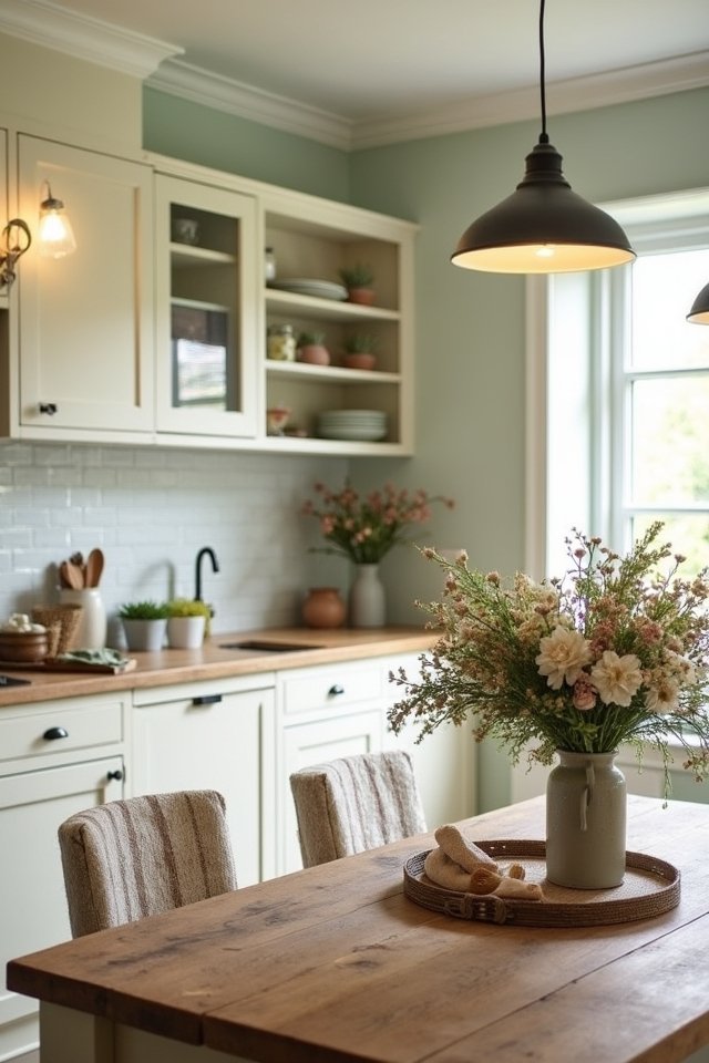 soft color palettes enhance cabinets