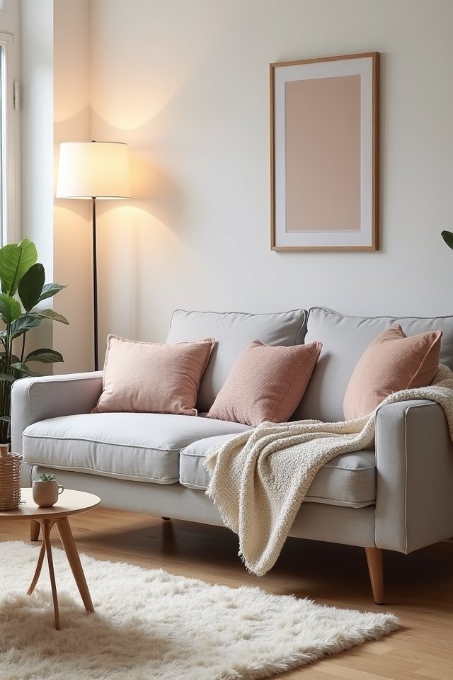 soft cozy neutral living