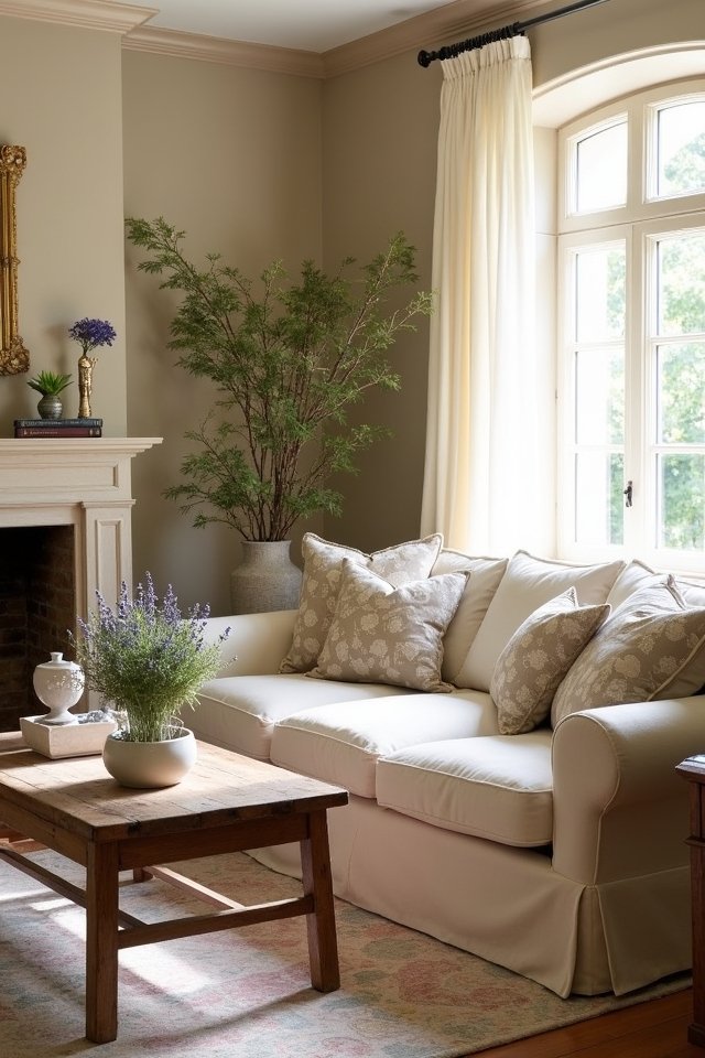 soft earthy color palette