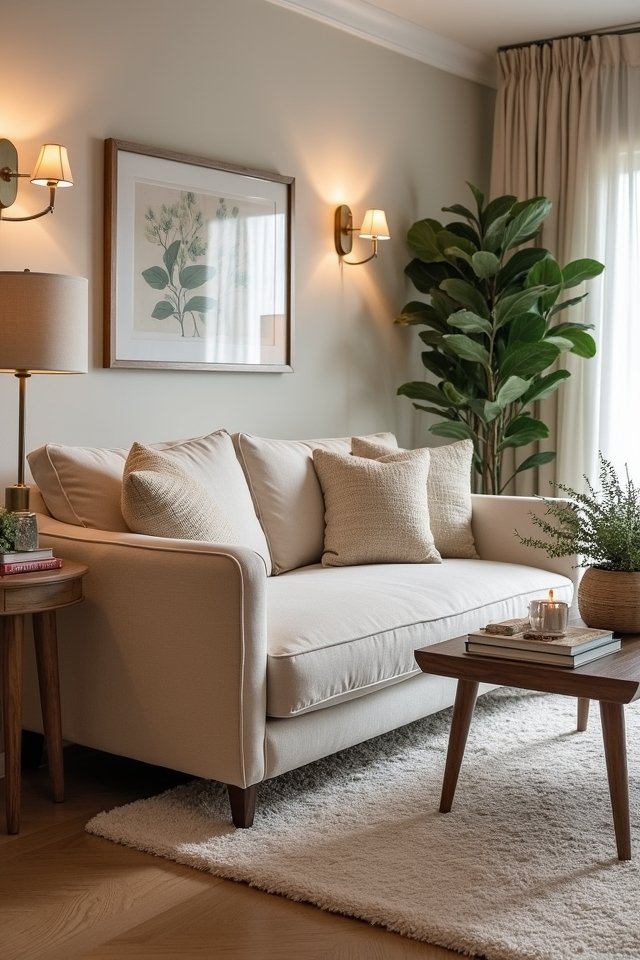 soft lighting creates ambiance
