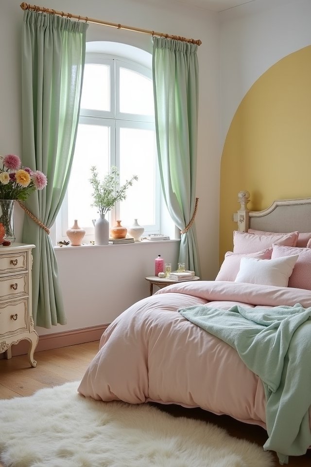 soft pastel color scheme