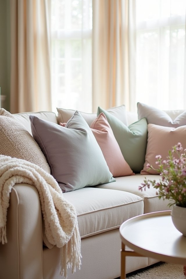 soft pastel home decor
