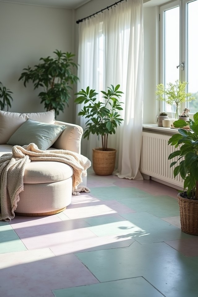 soft pastel serenity tiles
