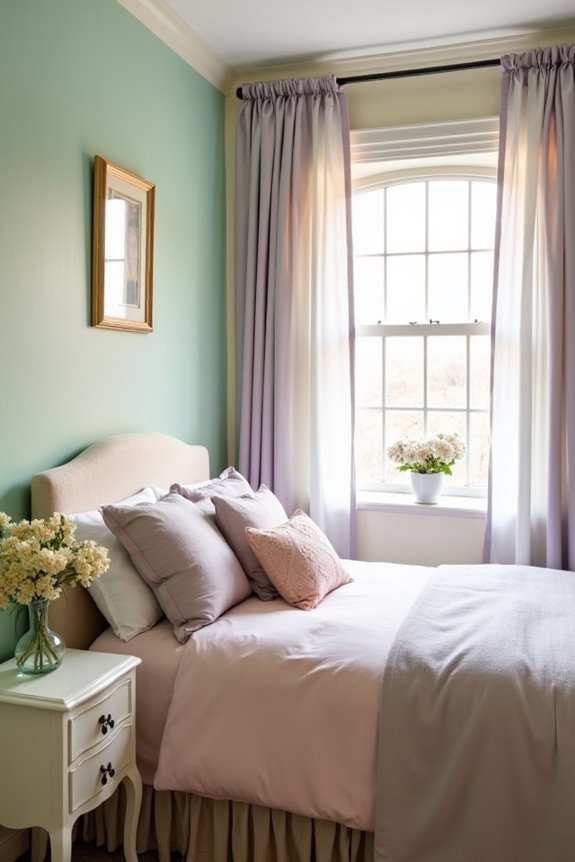 soft pastels create calmness