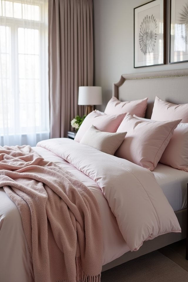 soft pink bedding bliss