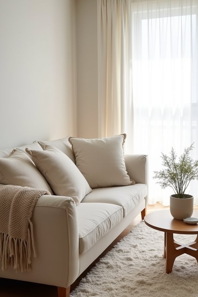soft plush cozy textiles