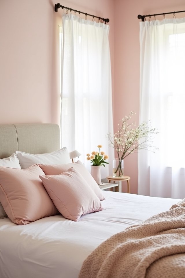 soft romantic bedroom warmth